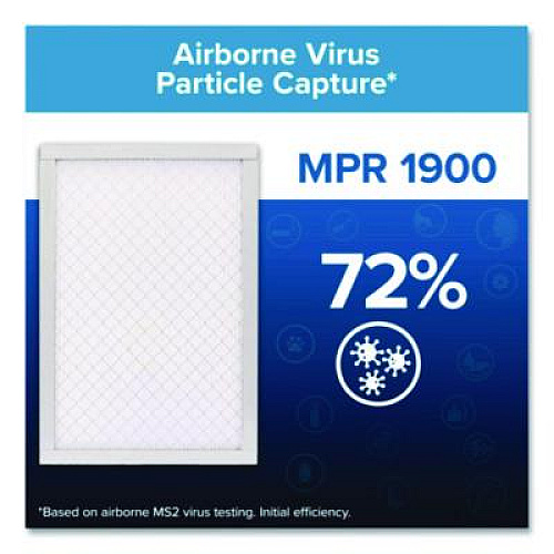 Filtrete Premium Allergen, Bacteria and Virus Air Filter, MERV 13, MPR 1900, 16 x 25, 4/Carton (UA014CA)