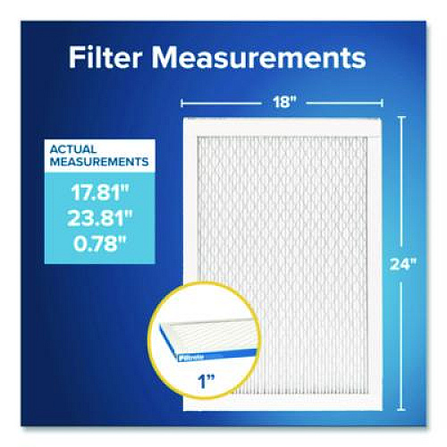 Filtrete Premium Allergen, Bacteria and Virus Air Filter, MERV 13, MPR 1900, 18 x 24, 4/Carton (UA214CA)