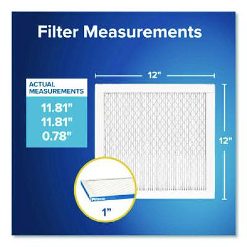 Filtrete Premium Allergen, Bacteria and Virus Air Filter, MERV 13, MPR 1900, 12 x 12, 4/Carton (UA10DC4CA)