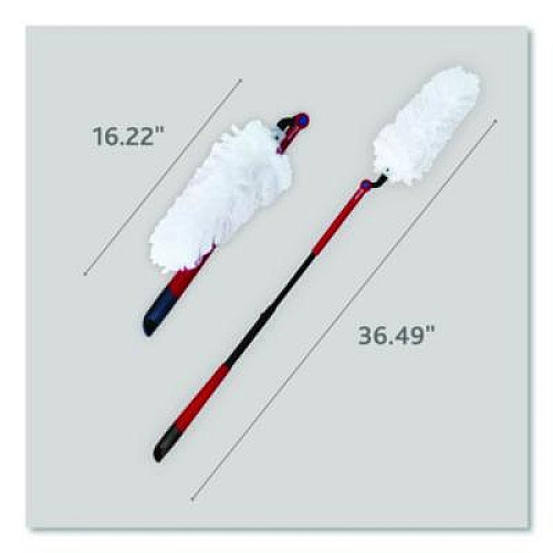 O-Cedar Flex and Catch Heavy-Duty Dusting Kit, 1 Duster Wand and 3 Refills, 6/Carton (172148CT)