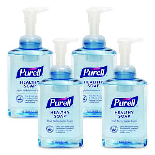 PURELL CLEAN RELEASE Technology (CRT) HEALTHY SOAP High Performance Foam, Light Fresh Fragrance, 515 mL (501404)