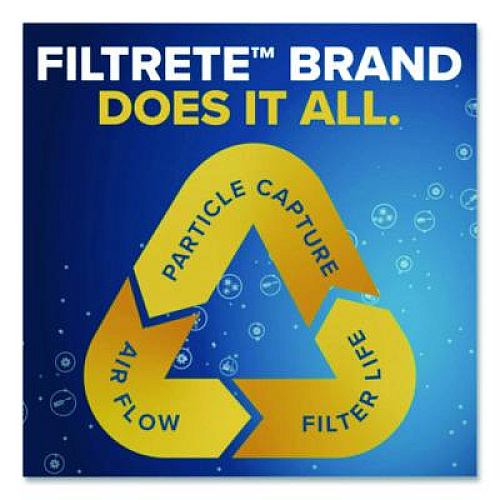Filtrete Allergen Defense Air Filter, MERV 11, MPR 1000, 16 x 25, 4/Carton (98014CA)