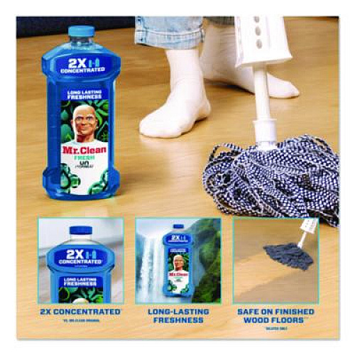 Mr. Clean Multipurpose Cleaning Solution, Unstopables Fresh Scent, 64 oz Bottle (10720)