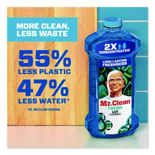 Mr. Clean Multipurpose Cleaning Solution, Unstopables Fresh Scent, 64 oz Bottle (10720)