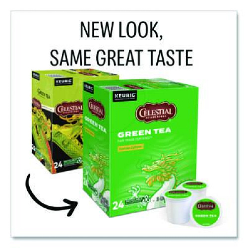 Celestial Seasonings Green Tea K-Cups, 96/Carton (14734CT)