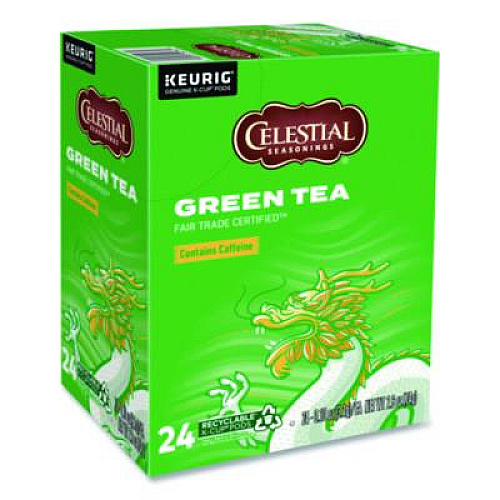 Celestial Seasonings Green Tea K-Cups, 24/Box (14734)