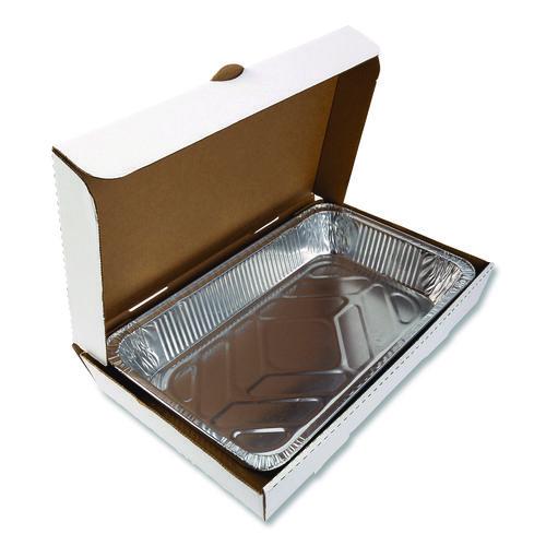 Catering Boxes, 13 x 21 x 3, White, Paper, 50/Carton (CCBFP21133)