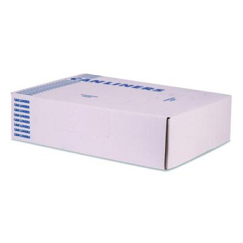 Heritage Linear Low-Density Can Liners, 56 gal, 1.1 mil, 46" x 50", Clear, 100/Carton (H9250SC)