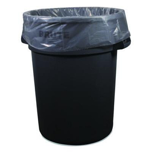 Heritage Linear Low-Density Can Liners, 56 gal, 1.1 mil, 46" x 50", Clear, 100/Carton (H9250SC)