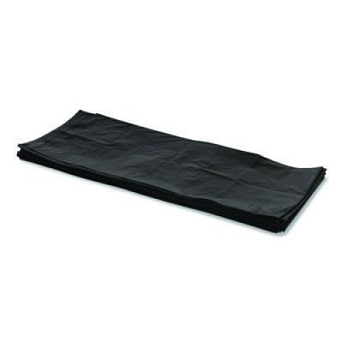 Heritage Linear Low Density Can Liners, 56 gal, 1.5 mil, 46' x 50", Black, 100/Carton (H9250AK)