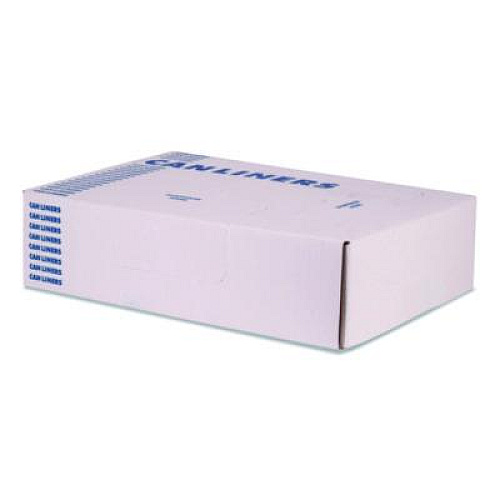Heritage Linear Low Density Can Liners, 56 gal, 1.5 mil, 46' x 50", Black, 100/Carton (H9250AK)