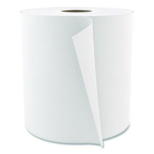 Cascades PRO Select Roll Paper Towels, 1-Ply, 7.9" x 800 ft, White, 6 Rolls/Carton (H080)