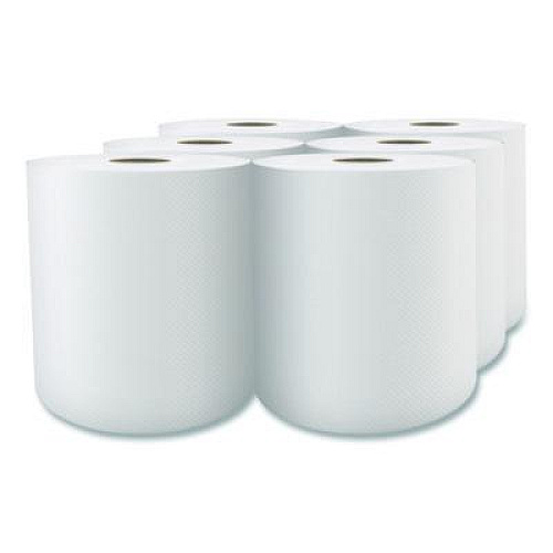 Cascades PRO Select Roll Paper Towels, 1-Ply, 7.9" x 800 ft, White, 6 Rolls/Carton (H080)