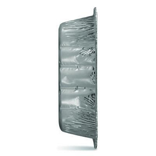 HFA Square Cake Pan, 30 Gauge, 48 oz, 8 x 8 x 1.53, Silver, Aluminum, 200/Carton (30830200)