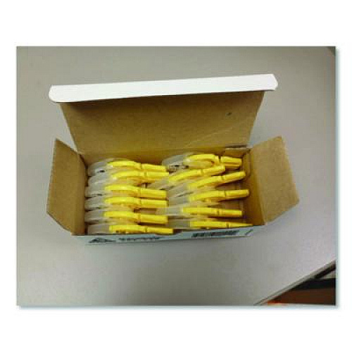 CrewSafe X-traSafe Blade Cartridges, Yellow, 12/Pack (CSIC10)