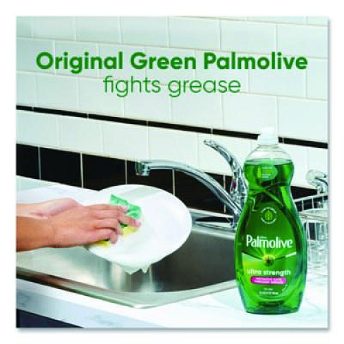 Ultra Palmolive Dishwashing Liquid, Ultra Strength, Original Scent, 32.5 oz Bottle (45093EA)
