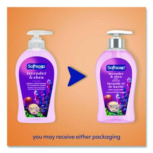 Softsoap Antibacterial Hand Soap, Lavender and Shea Butter Scent, 11.25 oz (US07058A)