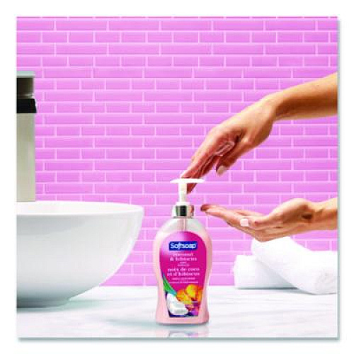 Softsoap Liquid Hand Soap Pump, Coconut and Hibiscus Scent, 11.25 oz (US07157A)