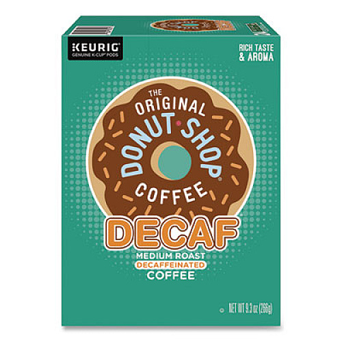 The Original Donut Shop Decaf Coffee K-Cups, 0.39 oz, 22/Box (60224101)