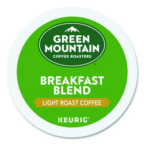 Green Mountain Coffee Breakfast Blend Coffee K-Cups, 0.31 oz, 48/Box (1635473)