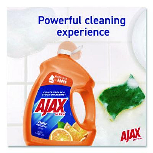 Ajax Dish Detergent Refill, Fresh Citrus Scent, 145 oz Bottle (61034144)