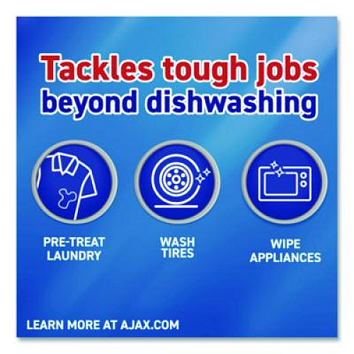 Ajax Dish Detergent Refill, Fresh Citrus Scent, 145 oz Bottle (61034144)
