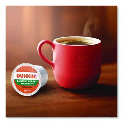 K-Cup Pods, Dunkin' Decaf, 44/Box (24306977)