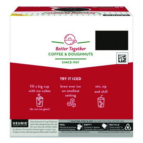 Krispy Kreme Doughnuts Classic Coffee K-Cups, Medium Roast, 0.33 oz, 48/Box (24306975)