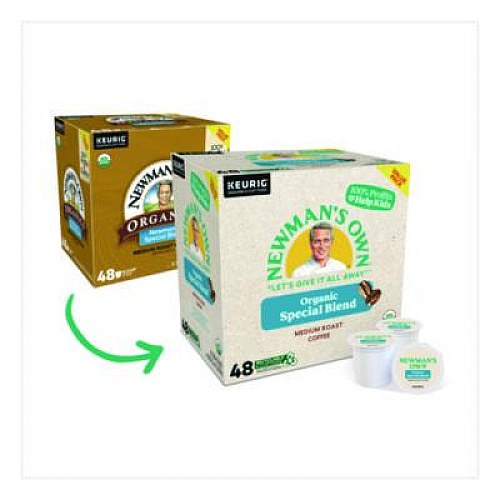 Newman's Own Organics Special Blend Coffee K-Cups, 48/Box (24306978)