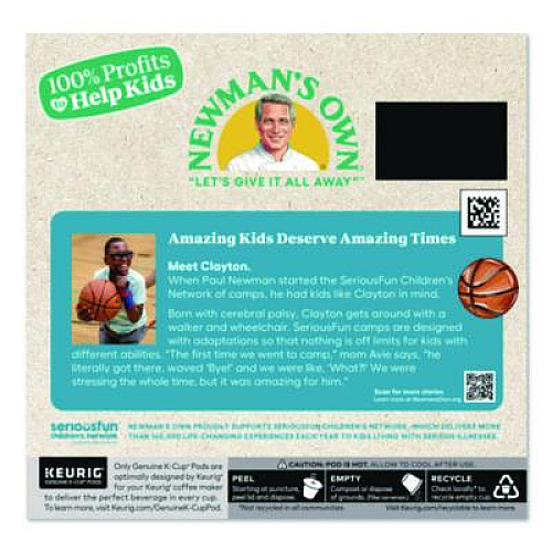 Newman's Own Organics Special Blend Coffee K-Cups, 48/Box (24306978)