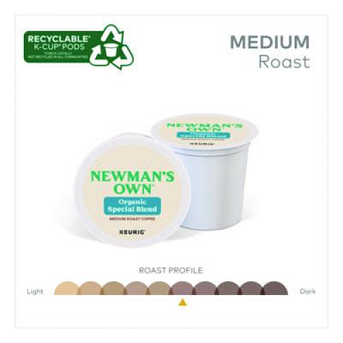 Newman's Own Organics Special Blend Coffee K-Cups, 48/Box (24306978)