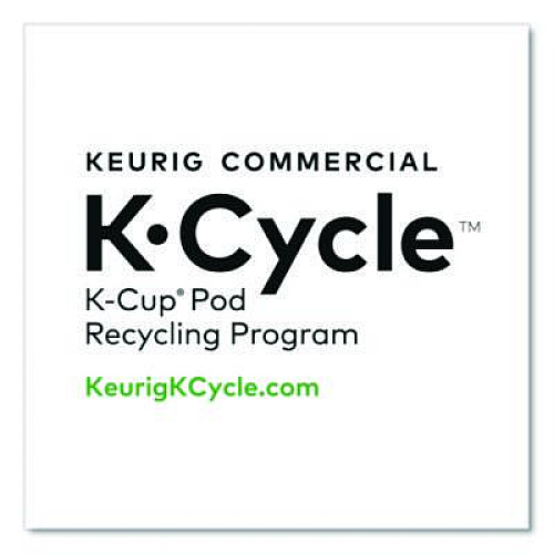 Keurig K-Cycle K-Cup Pod Recycling Station, Plastic, Black/Green/White, 5/Pack (5000350630)
