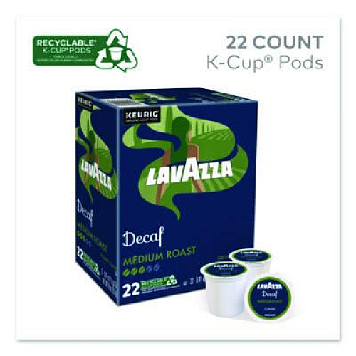 Lavazza Classico Coffee K-Cups, Decaf, 0.41 oz, 22/Box (5000375720)