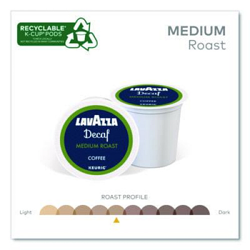 Lavazza Classico Coffee K-Cups, Decaf, 0.41 oz, 22/Box (5000375720)