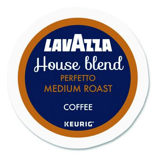 Lavazza Perfetto Coffee K-Cups, House Blend, 0.41 oz, 22/Box (5000382580)