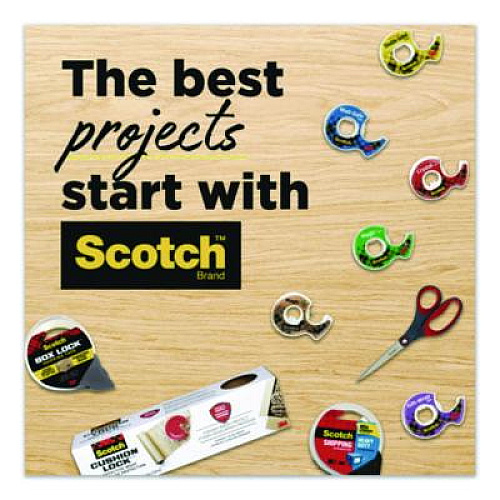 Scotch Expressions Masking Tape, 3" Core, 0.94" x 20 yds, Tangerine (3437ORG)