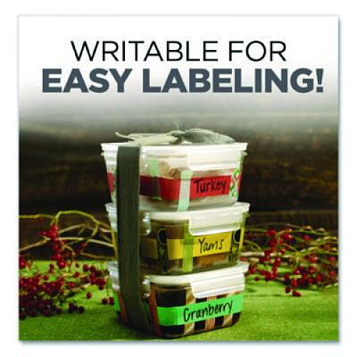 Scotch Expressions Masking Tape, 3" Core, 0.94" x 20 yds, Yellow (3437PYL)