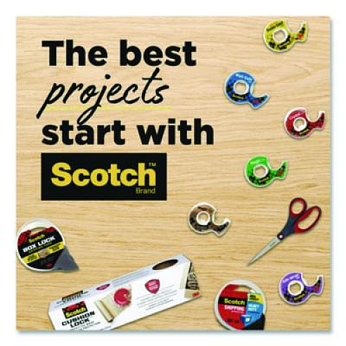 Scotch Expressions Masking Tape, 3" Core, 0.94" x 20 yds, Yellow (3437PYL)