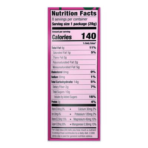 Orchard Valley Harvest Cranberry Nut Mix, (8) 1 oz Bags (JOH36414)