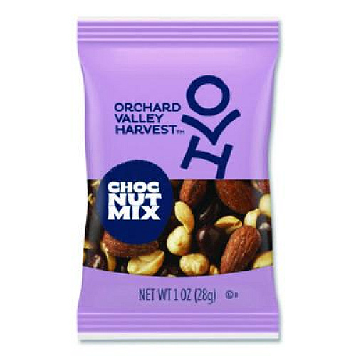 Orchard Valley Harvest Chocolate Raisin Nut Mix, (8) 1 oz Bags (JOH36636)