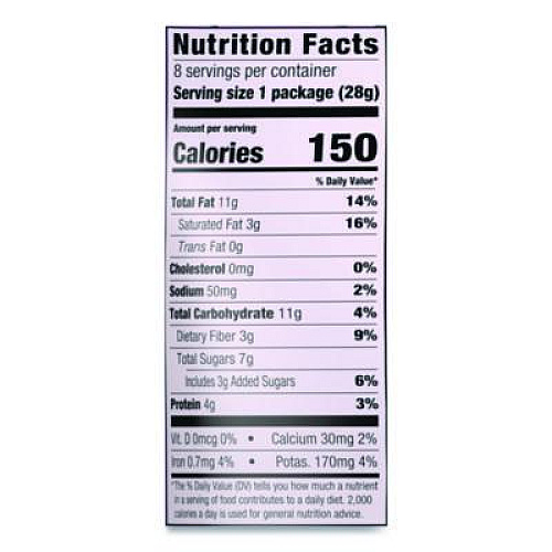 Orchard Valley Harvest Chocolate Raisin Nut Mix, (8) 1 oz Bags (JOH36636)