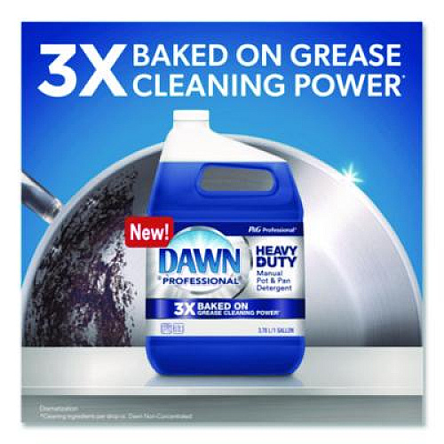 Dawn Professional Heavy-Duty Manual Pot and Pan Dish Detergent, Original Scent, 1 gal Bottle (8728)