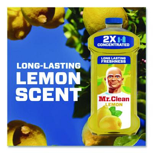 Mr. Clean Multipurpose Cleaning Solution, Lemon Scent, 23 oz Bottle (11292EA)