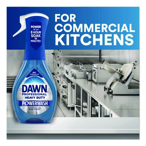 Dawn Professional Heavy Duty Powerwash Commercial Dish Spray, Fresh Scent, 16 oz Spray Bottle (12300)