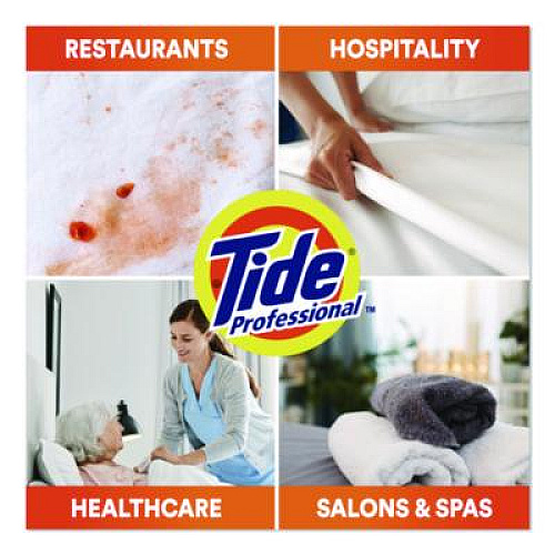 Tide Professional Commercial HE Liquid Laundry Detergent, 129 Loads, 170 oz Bottle with Dispensing Tap (13946)