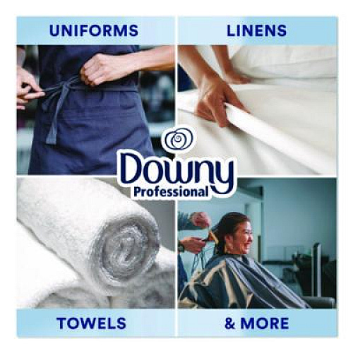 Downy Professional Commercial Liquid Fabric Softener, 140 oz Plastic Bottle with Dispensing Tap (14052)