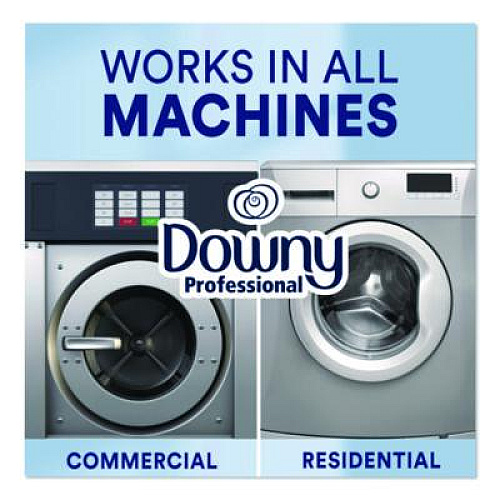 Downy Professional Commercial Liquid Fabric Softener, 140 oz Plastic Bottle with Dispensing Tap (14052)
