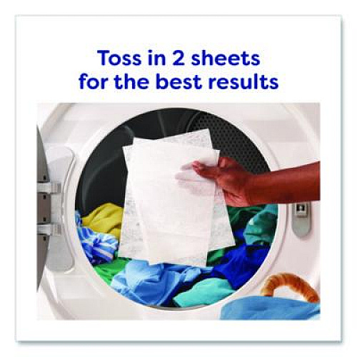 Bounce free and gentle Dryer Sheets, Fragrance-Free, 240/Box (24684BX)