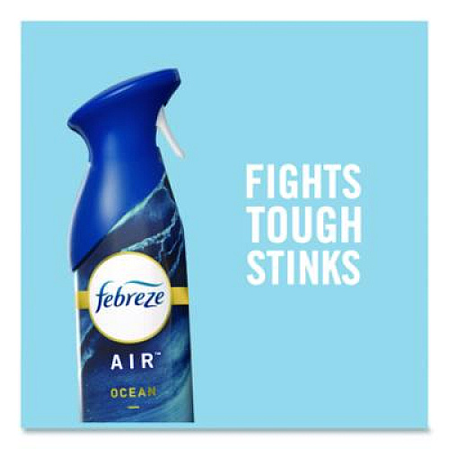 Febreze AIR, Ocean, 8.8 oz Aerosol Spray, 2/Pack (48312PK)