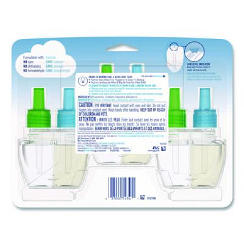 Febreze PLUG Air Freshener Refills, Gain Original, 0.87 oz, 3/Pack (54341EA)